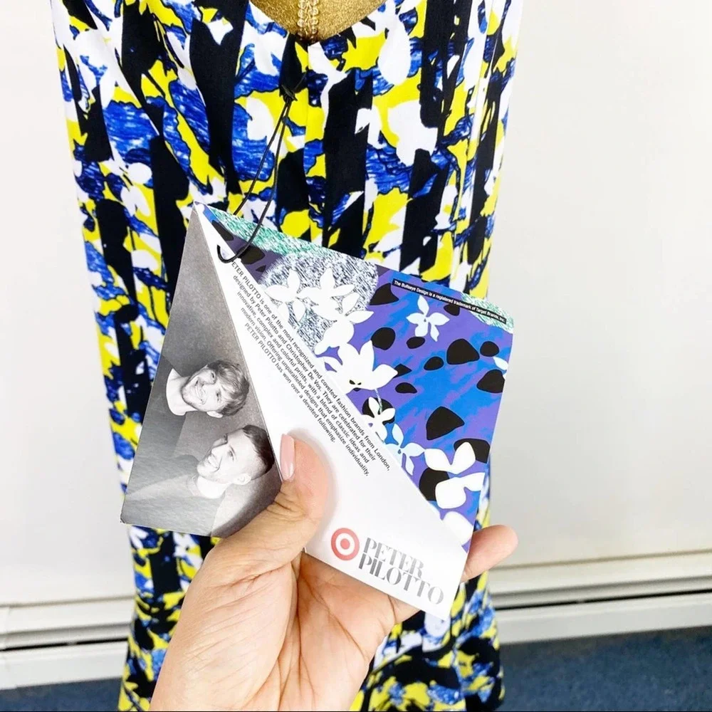 Peter Pilloto For Target YellowGreen Shift Dress M